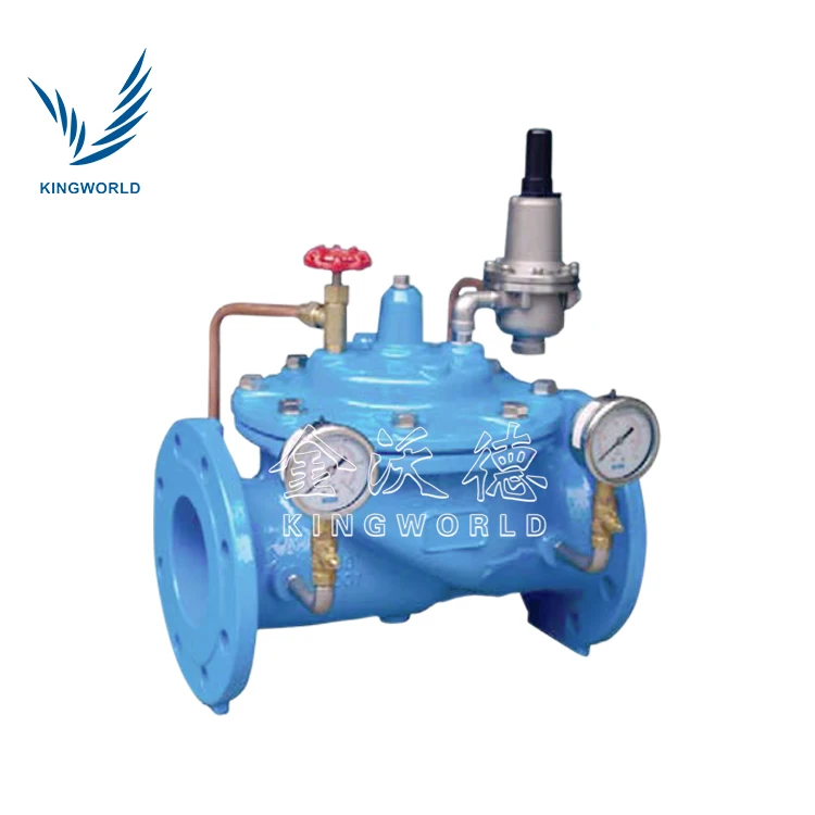 
Hydraulically operated diaphragm pressure reducing valve 
