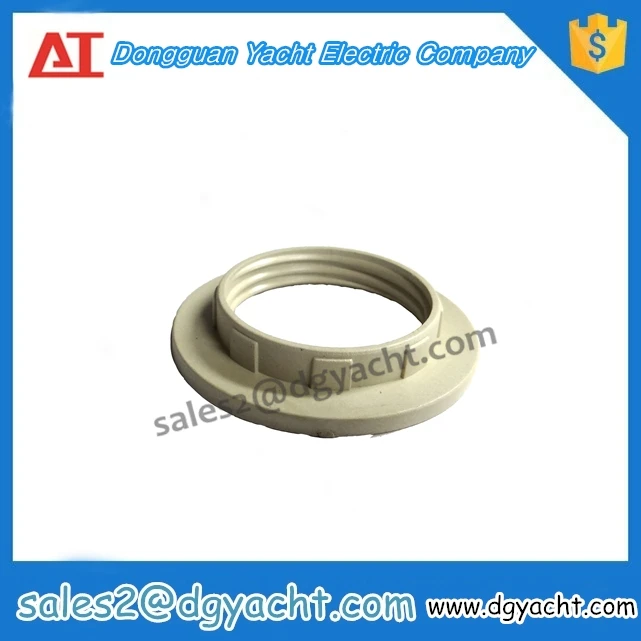 Пластиковые E14 винт типа потолка лампа гнездо с оперативное исправление кольцо