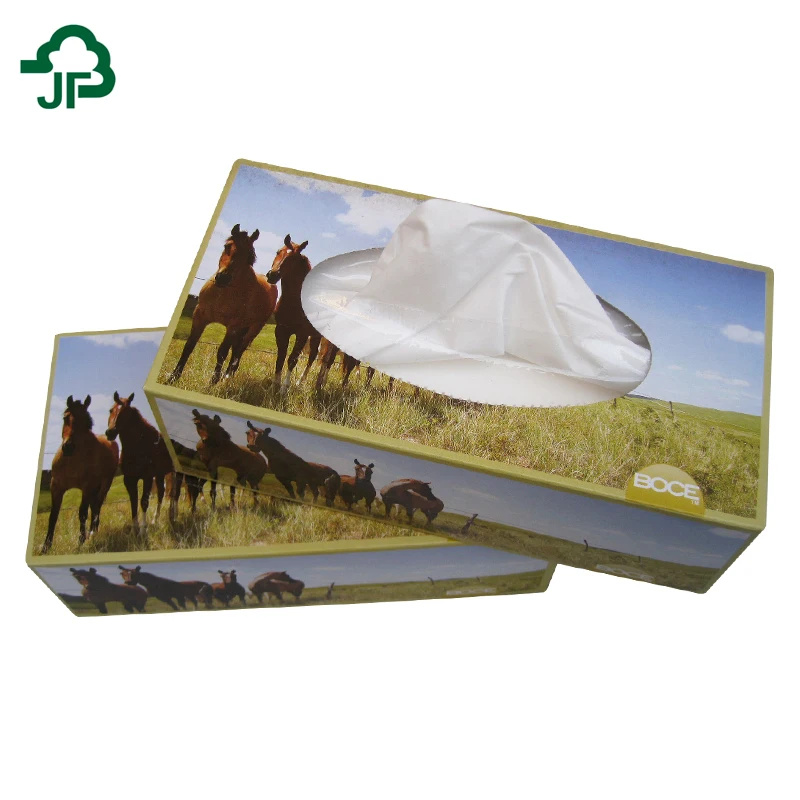 Оптовая продажа с фабрики, 2 слоя из-за мягкого и белая коробка стиль бумажных салфеток для лица