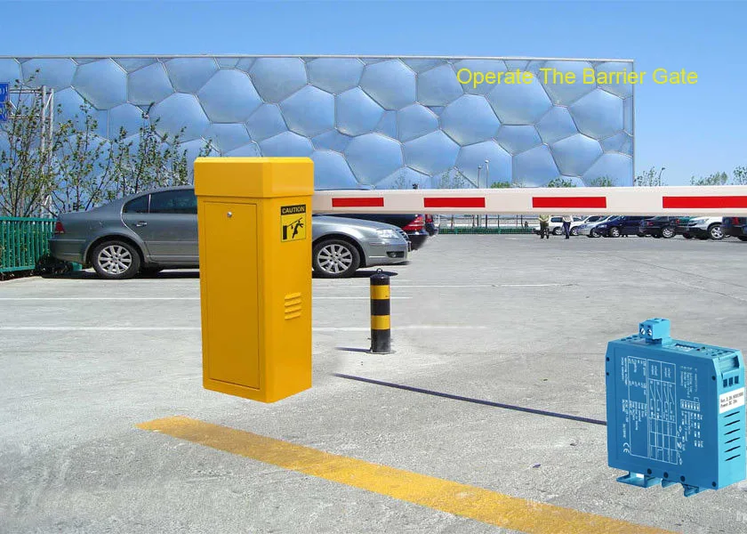 Двухканальный Индуктивный петлевой детектор для контроля парковочного барьера