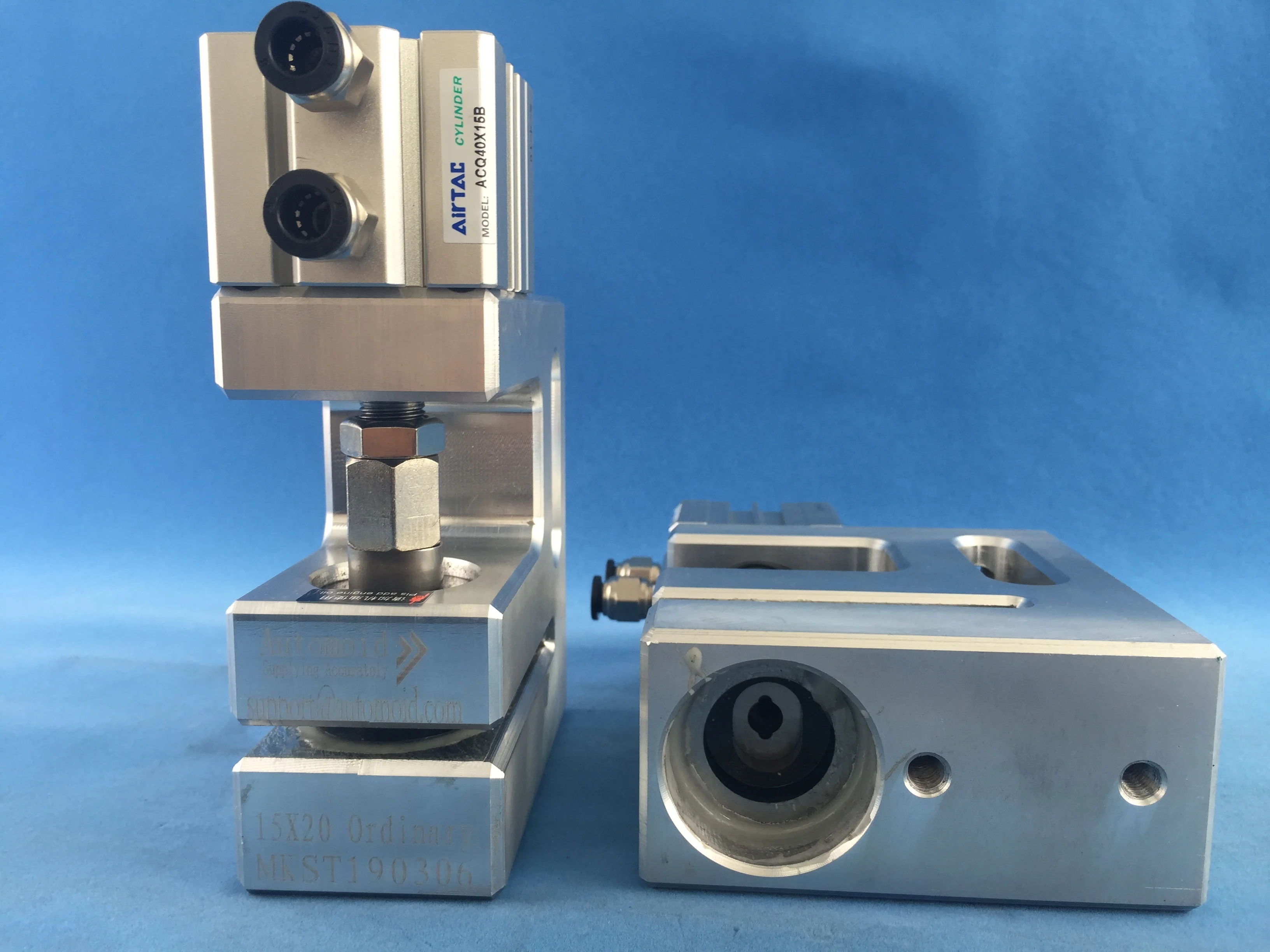 Высокоскоростной пневматический диаметр Овальный отверстие для пластикового мешка