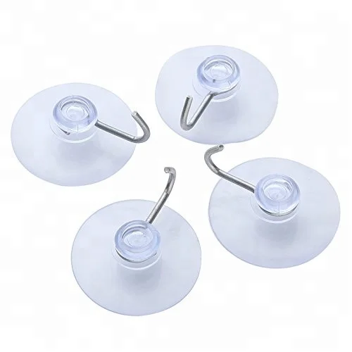 Amazon hot sale 45mm diameter metal suction cup hook for glass