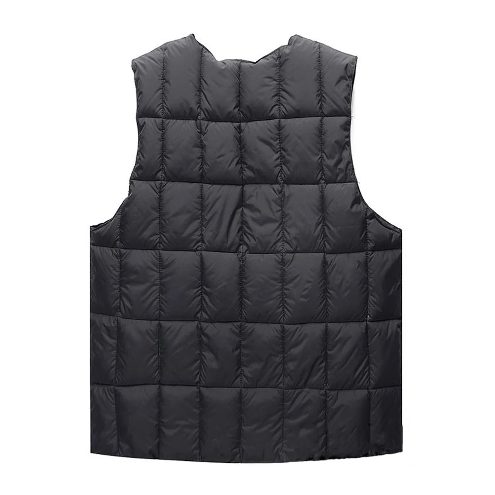 Jacket Without Sleeves for Men Workwear Vest Winter Waist Coat