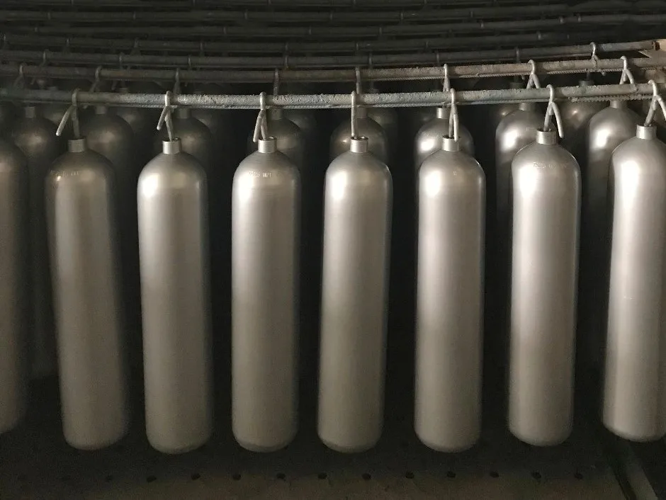 big capacity and high pressure empty helium/oxygen/nitrogen/hydrogen/co2 fire extinguisher gas cylinder