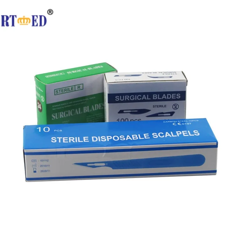 11# Stainless steel / carbon steel sterile surgical blade