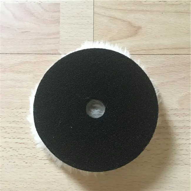 100% wool polishing pad