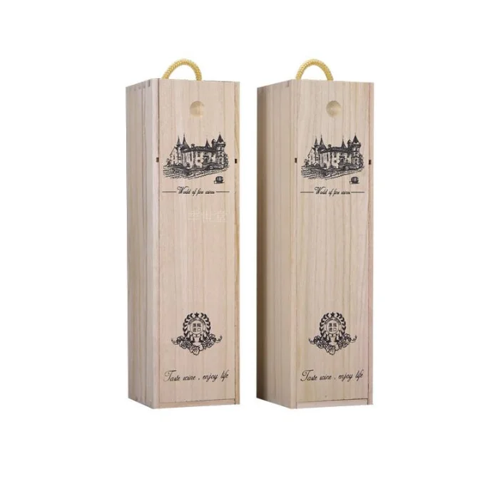 Custom size wood wine box