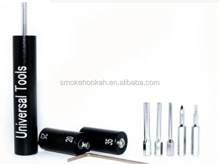 2016 smokehookah 6 in 1 tools Kit Coil jig for RDA .RBA/ ATOMIZER / Ecigarette RDA coil jig