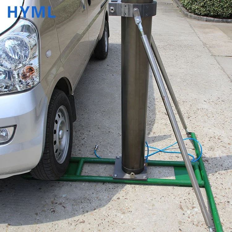 Portable Telescopic Tripod Mast With Car Wheel Poles