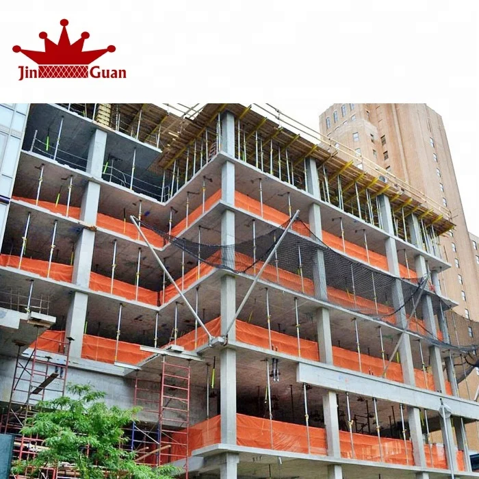 HDPE с строительной площадкой FR оранжевая защитная сетка для строительных лесов