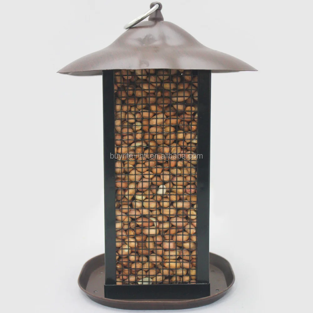 
New style Deluxe Lotus Hydro dipping finish Small Peanut Bird Feeder 