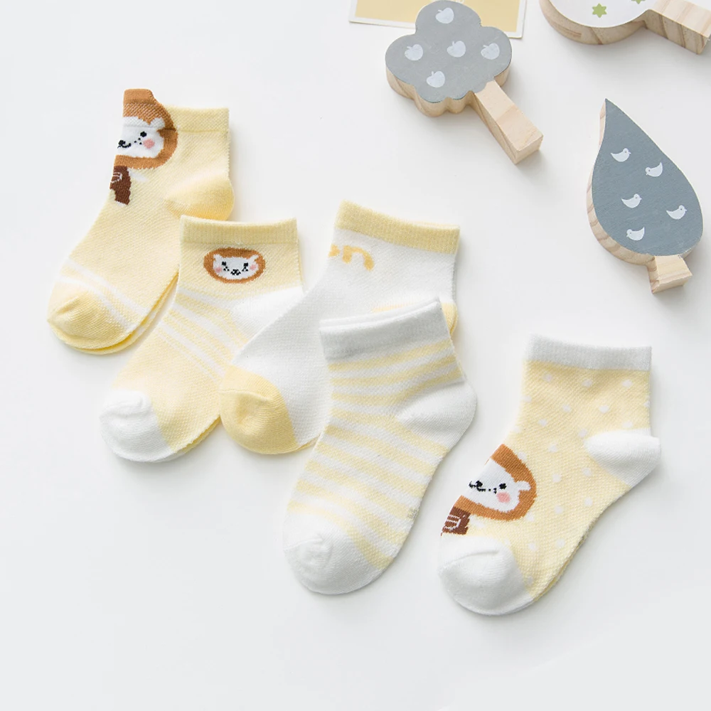 
China Manufacturers Cotton Fabric Baby Socks Set Children Socks 