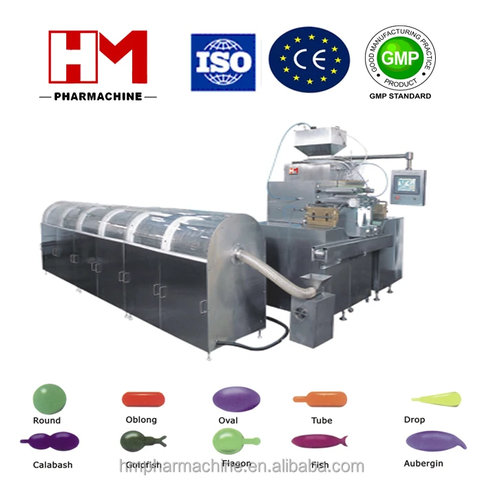 
HM SC series Softgel encapsulation machine/production line CE GMP approved /EU cGMP Standard 