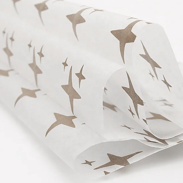 Custom Logo Gift Wrapping Tissue Paper Packaging