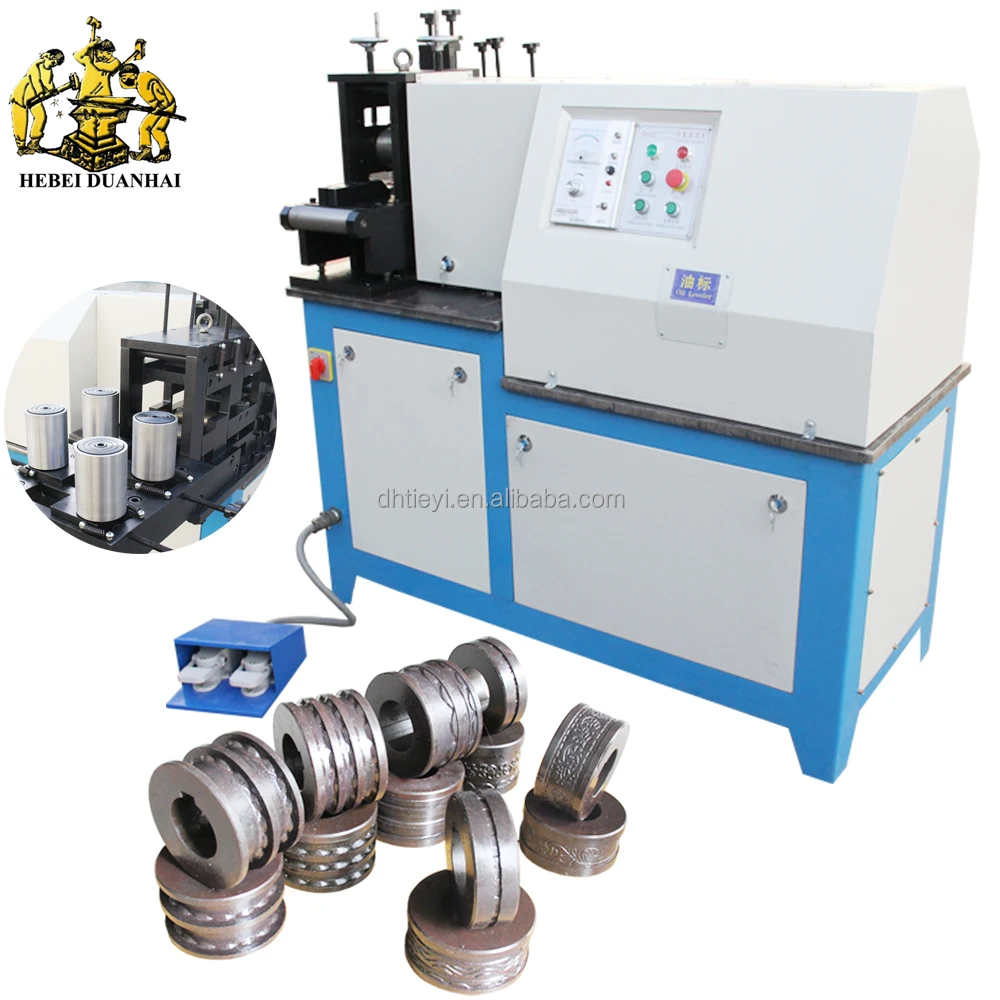 DH-DL60C Электрический металлические трубы перила холодной прокатки тиснения для кованого железа Craft