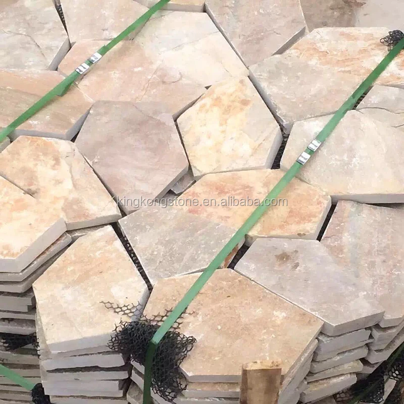 
Natural rusty wall cladding slate landscaping stones 