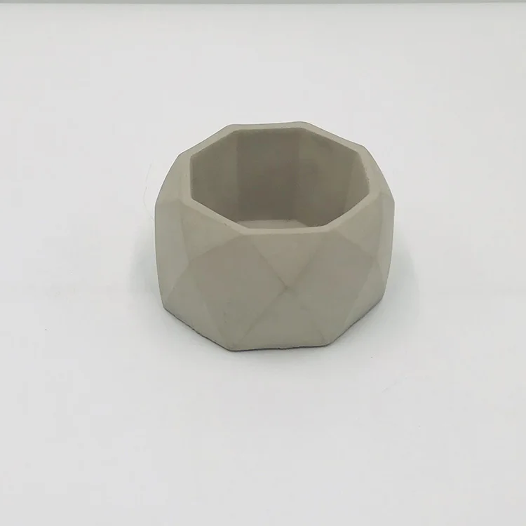 Eco-Friendly Minecraft Home Cement Bathroom Accessory Flower Planter