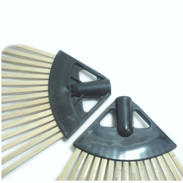 15 Tine Bamboo Grass Garden Leaf Rake