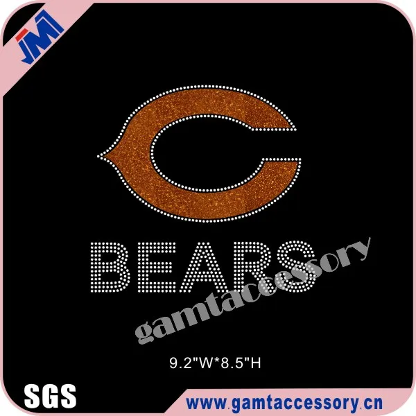 Custom Ohio State Football rhinestone and vinyl glitter transfer