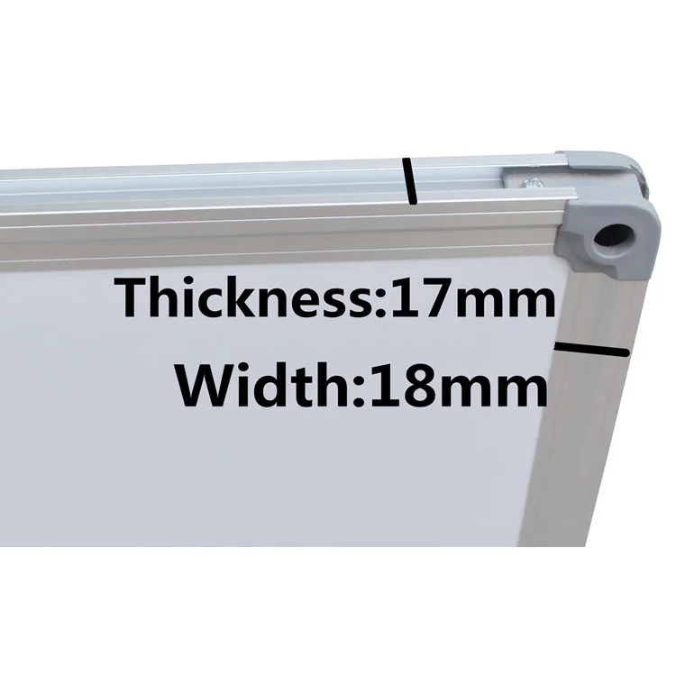 Factory Wholesale magnetic white board writing whiteboard with frame for school and office