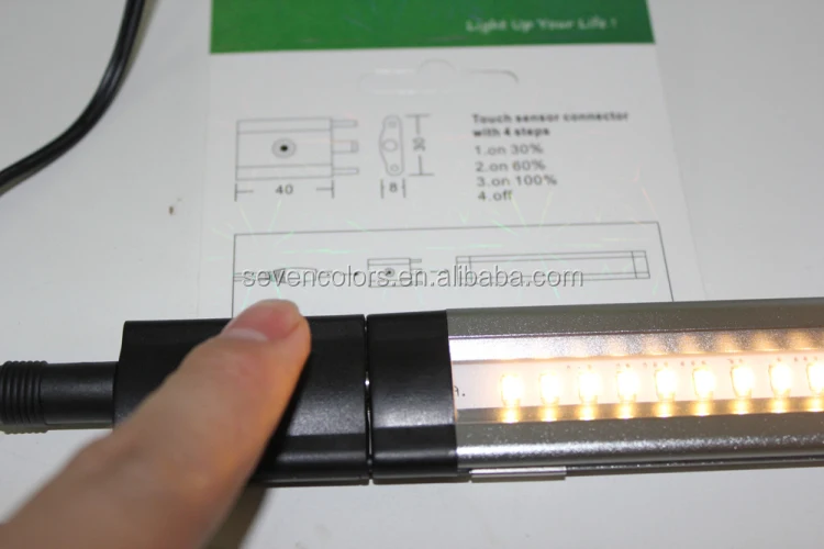 12 Volt Led Rigid Bar/ Led Motion Sensor Led Strip Light/ Led Caravan Light Strip Dimmable (SC-D107A)