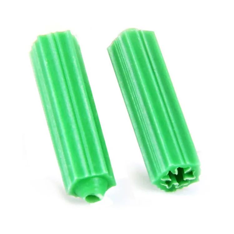 Green Expanding Plastic Anchor Wall Plug
