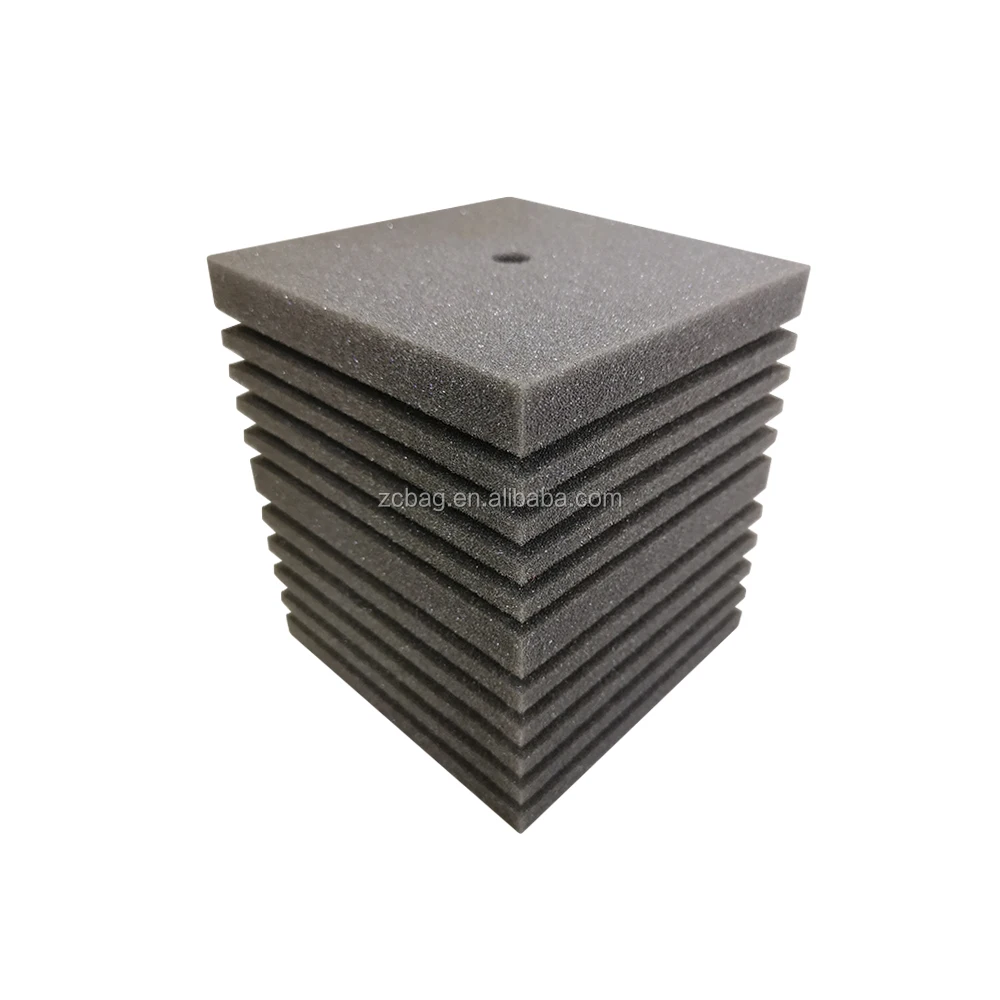 High Quality and Customer Density Pu Sponge Foam Sheet Undergravel Filter Aquarium Box Stamp Die Cut
