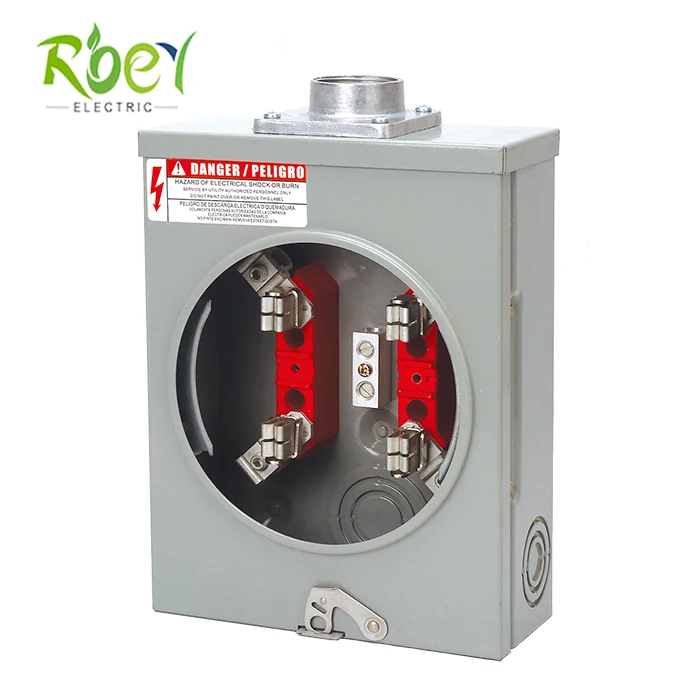 125A Residential Watt Meter Socket / Electric Meter Socket Base