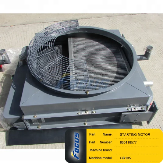 Motor Grader Spare Parts GR135 Radiator Assy 803010869/ 803010877