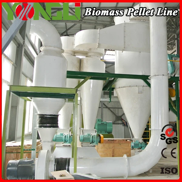 Wood Biomass Pellet Making Line/Alfalfa Pellet Press Machine