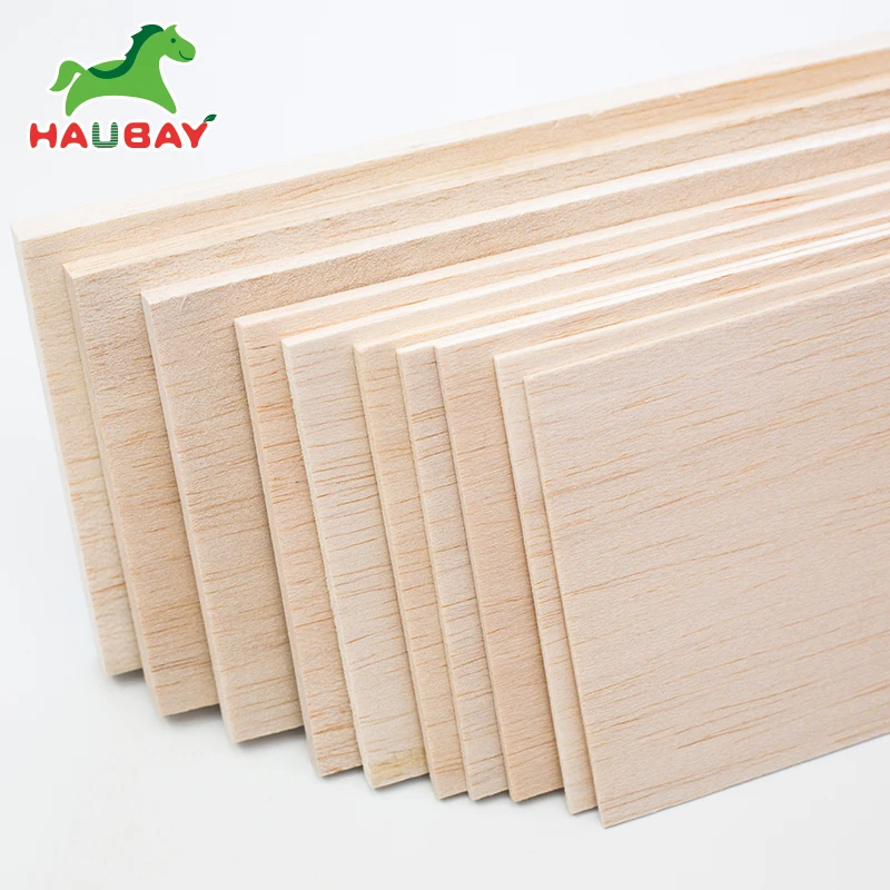 Hot Sale Light Density Balsa Low Density Balsa Wood Sheets Plate