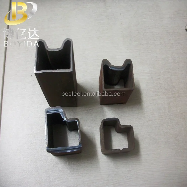 china products Special shape / ova l/ L T Z C steel pipe and tubes