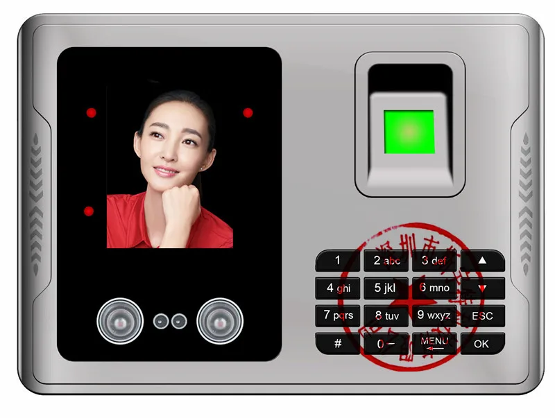 Cheapest Face610 Face Recognition Time Attendance System with Fingerprint