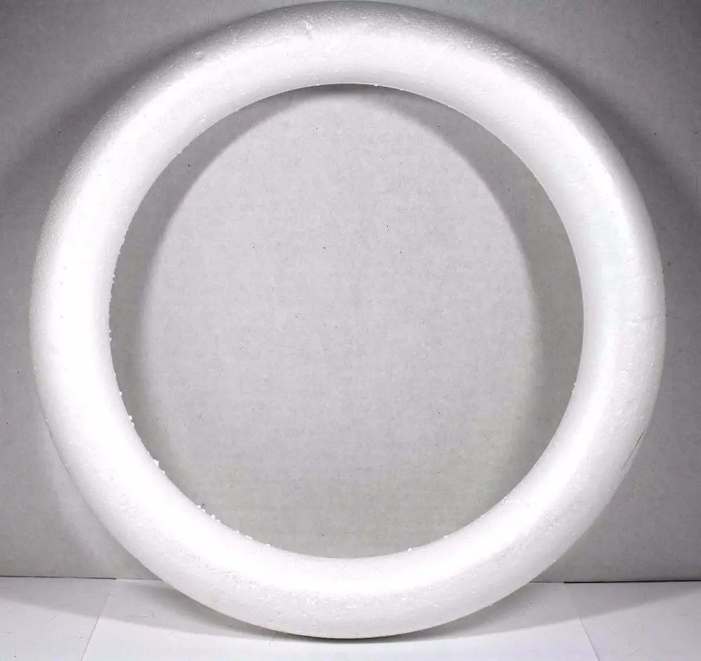 YIPAI Гладкий Полистирол Пенопласт цветочный венок кольца для украшения ремесла