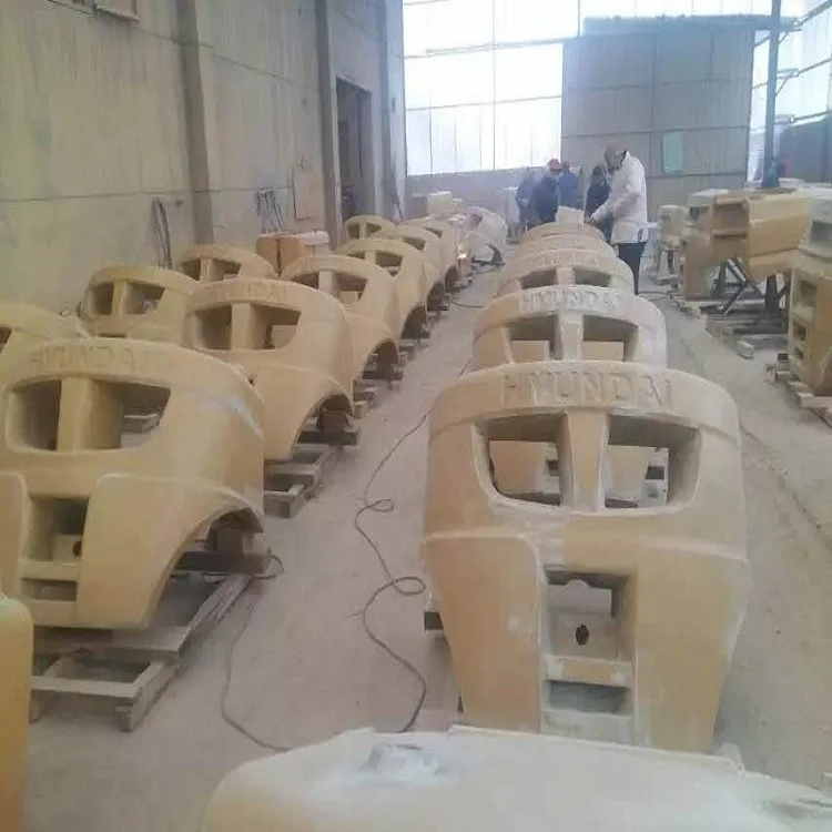 Cast iron Counterweight elevator cast  iron for excavator