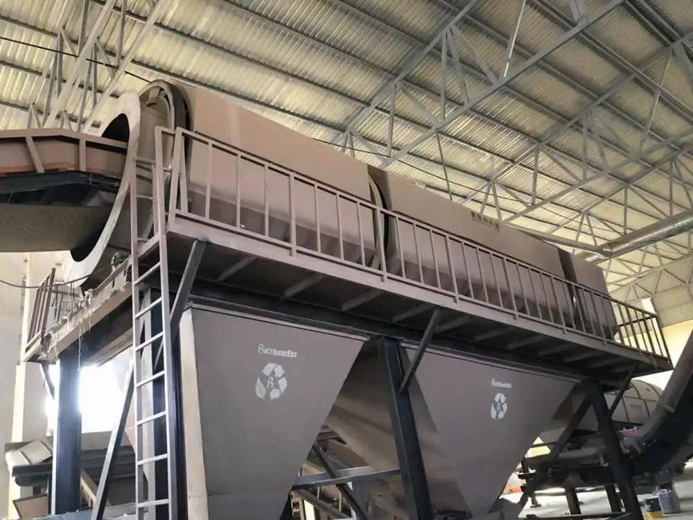 Living waste sorting machine / Urban waste sorting equipment and Plant