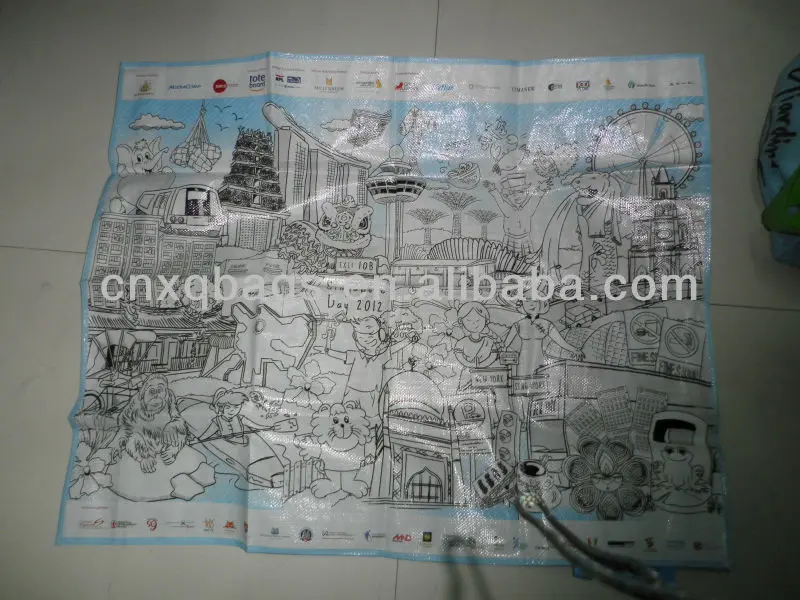 pp сплетенные туристический коврик циновка пляжа пикник