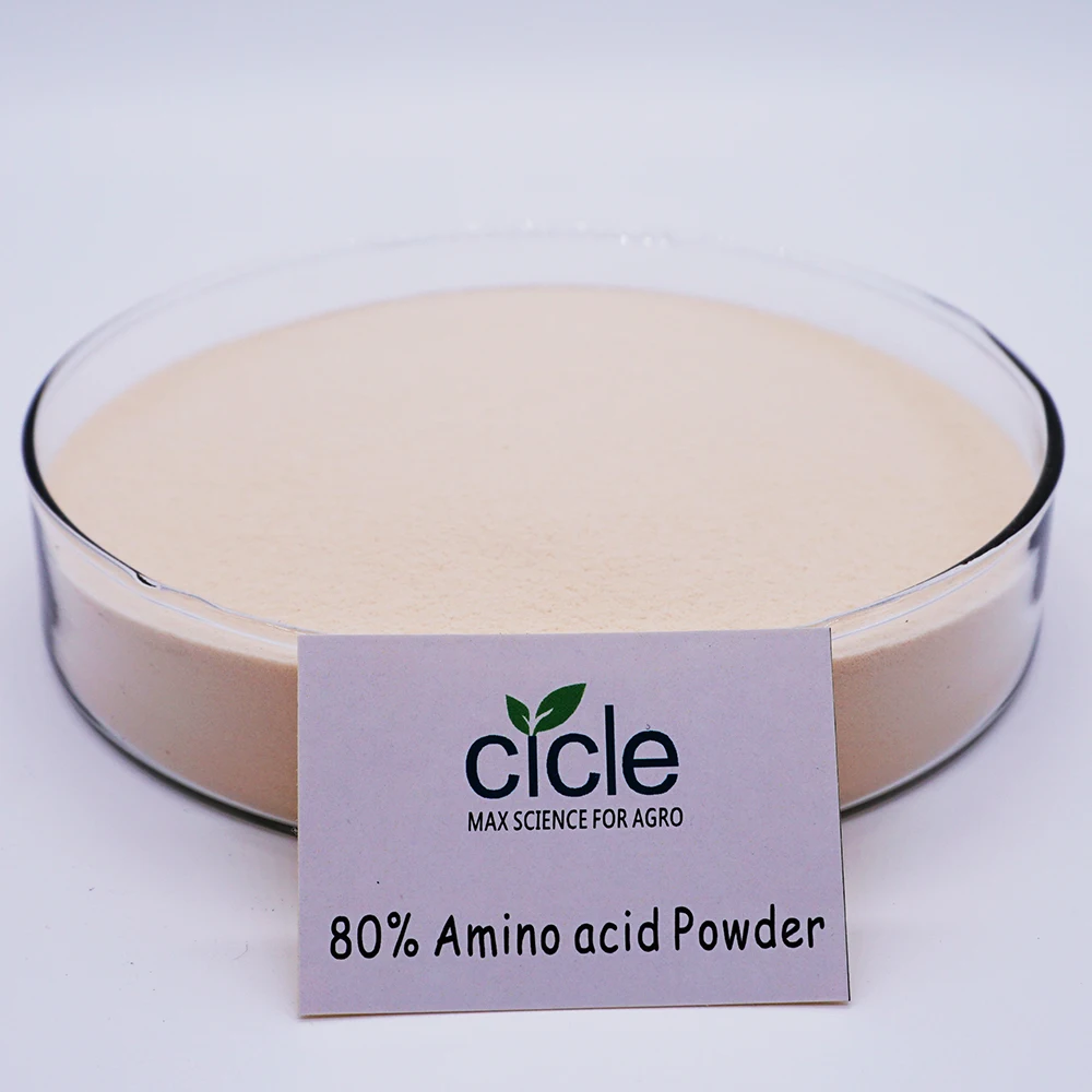Hot sale Compound Amino acid powder 80% biostimulant enhance plants growth vegetable source