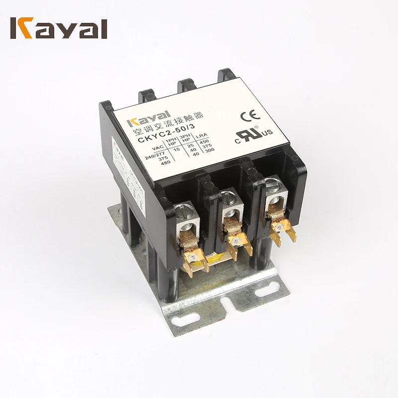 24vac напряжение катушки 30 и 40amp 2 Контактора