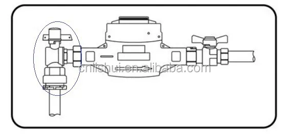 Coupling Connection Angle Brass Lockable Ball Valve