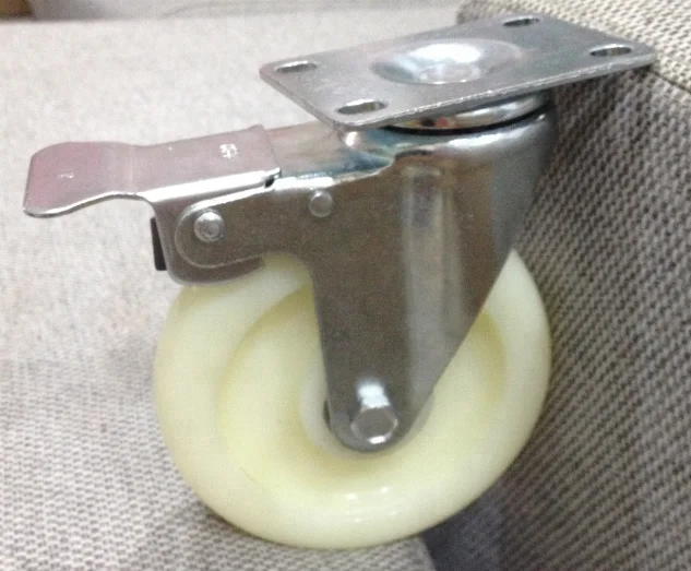 По шкале Мооса нейлон тележка на колесиках однорельсовая направляющая нейлоновое колесо