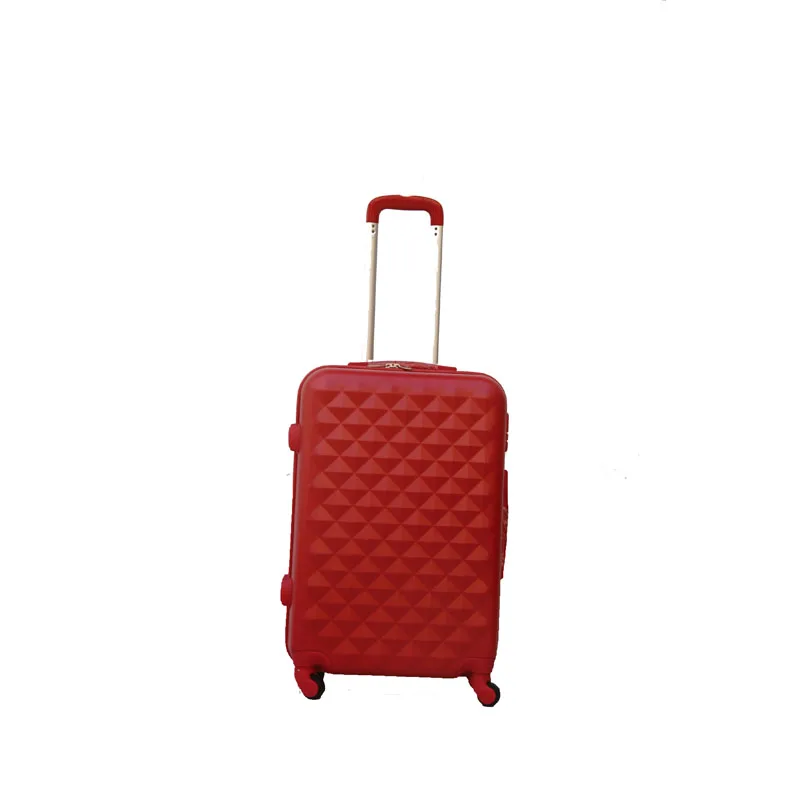 
New products ABS+PC abs bright color travel luggage trolley suitcase 