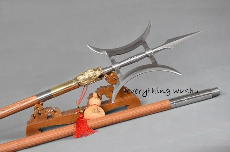 Wushu Double Sided Halberd One Side Halberd Martial Arts Equipment