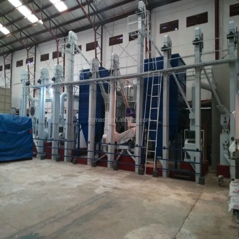 2021 Fully Automatic commercial rice milling machine plant