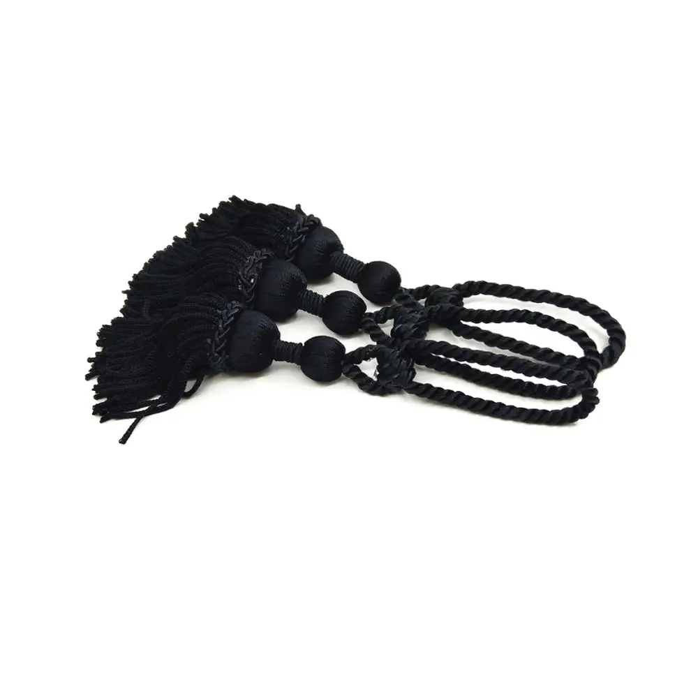 New design perfume tassel & silk tassel black tassel for perfume bottle