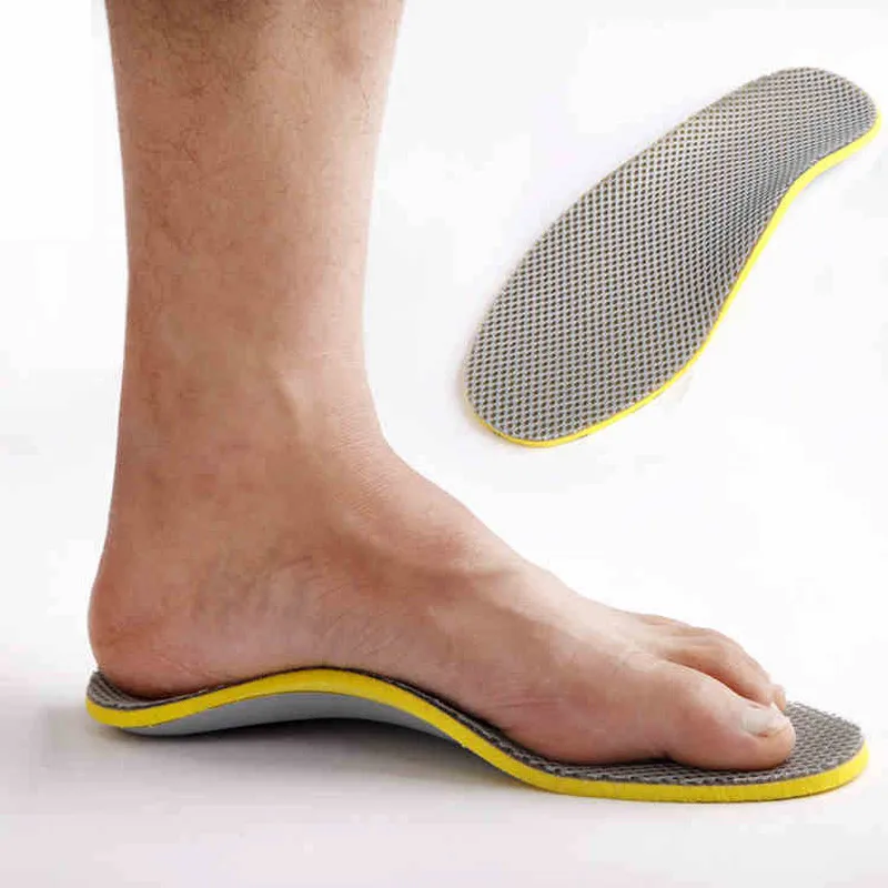 3D Orthopedic Insoles Premium Comfortable Orthosis Flat Foot Insole Insert Arch Support Pad for Plantar Fasciitis Men Women