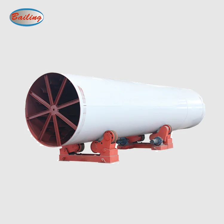 Henan Bailing low cost high capacity dryer equipment for chicken manure
