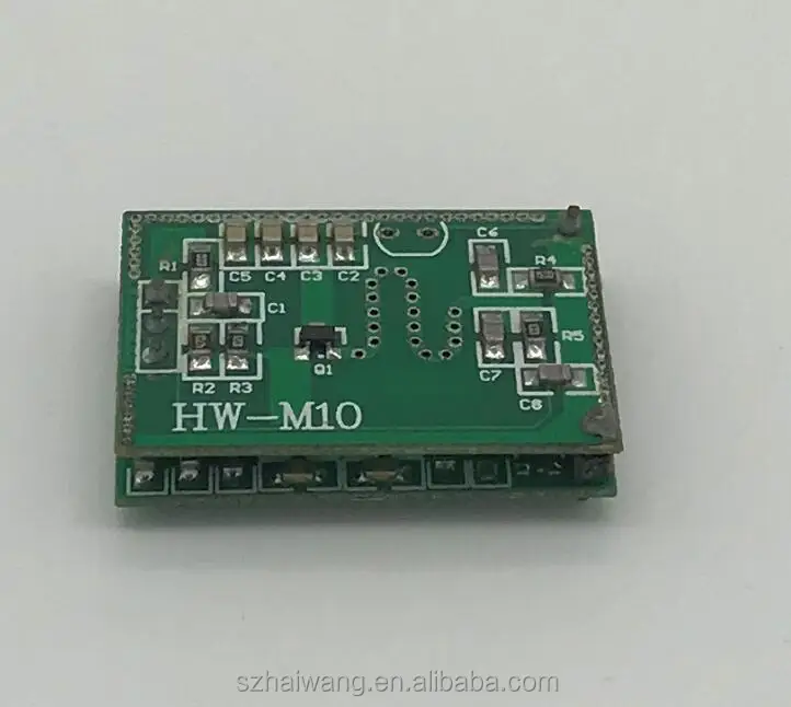 HW-M10 Microwave Doppler Wireless Radar Detectors Velocity Sensor Movement Probe Sensor