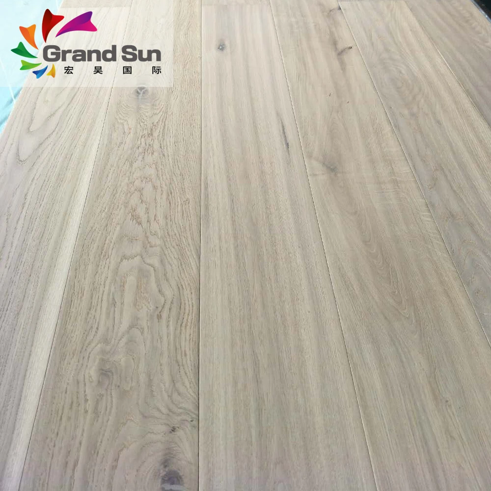 interlocking white wash oak engineered wood flooring