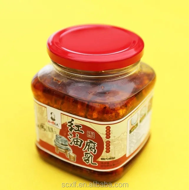 
Traditional China Red Bean Curd, vegetarian diet 350g cancer prevention, blood lipid reduction, regulating insulin 